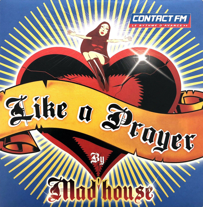 Mad'house ‎CD Single Like A Prayer - France (EX/EX)