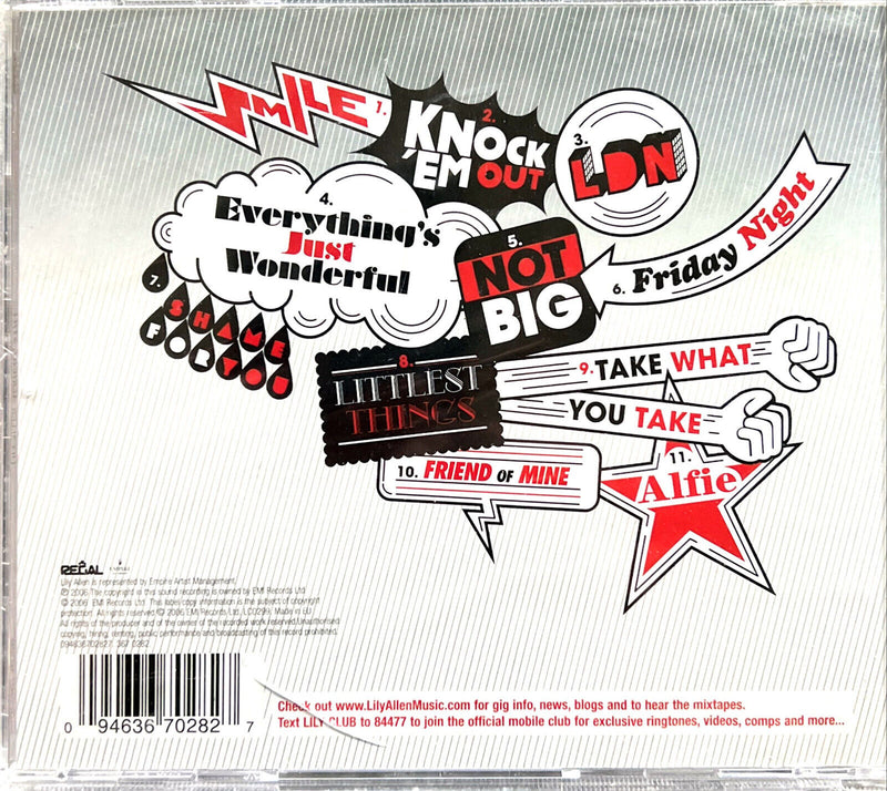 Lily Allen CD Alright, Still