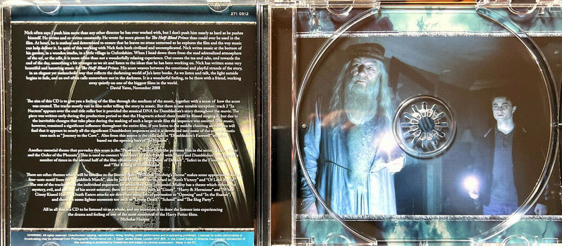 Nicholas Hooper CD Harry Potter And The Half-Blood Prince (Original Motion Pictu