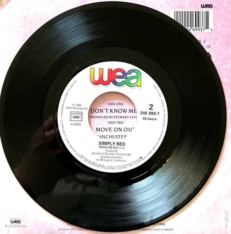 Simply Red 7" If You Don't Know Me By Now