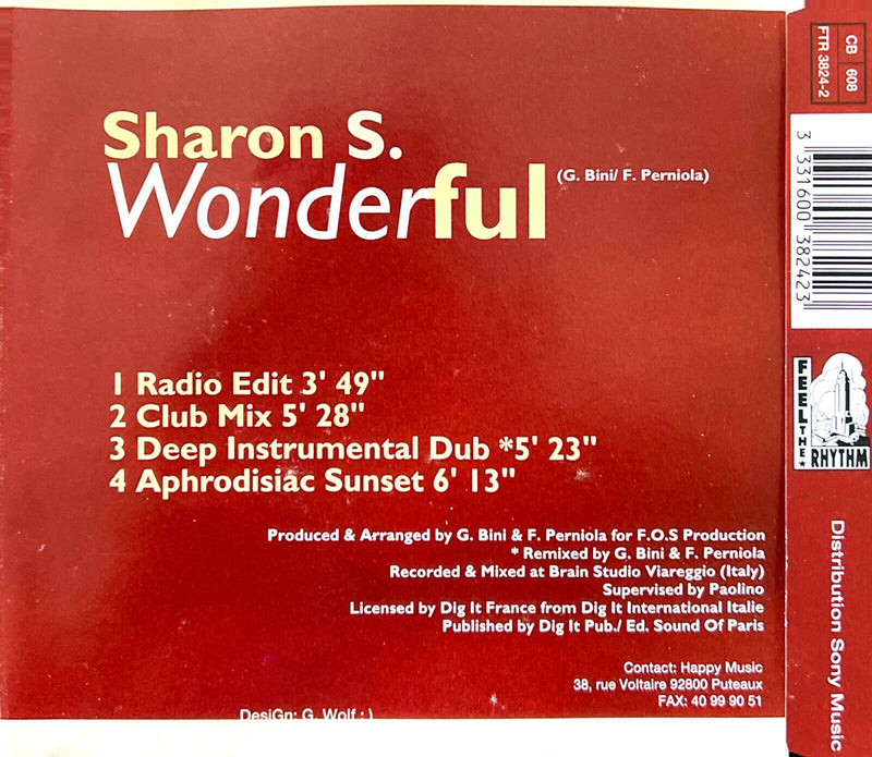Sharon S Maxi CD Wonderful