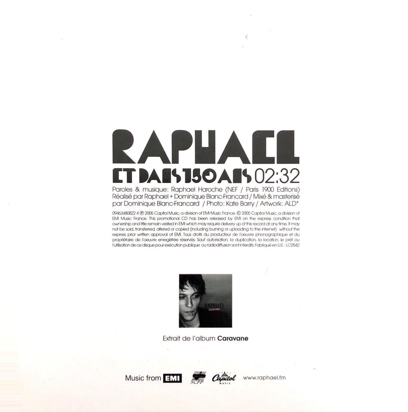 Raphael CD Single Et Dans 150 Ans - Promo - France (EX+/M)