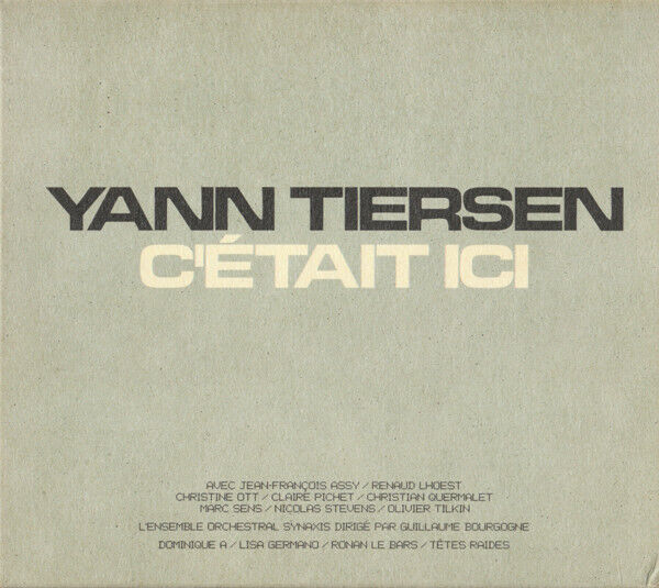 Yann Tiersen ‎2xCD C'était Ici - Europe (VG+/VG)