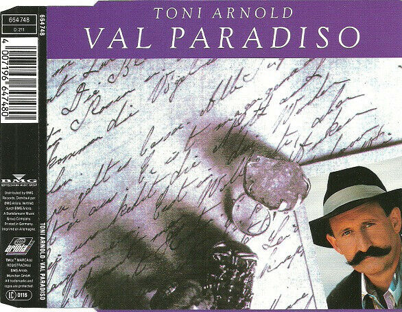 Toni Arnold ‎Maxi CD Val Paradiso - Germany (VG+/EX+)