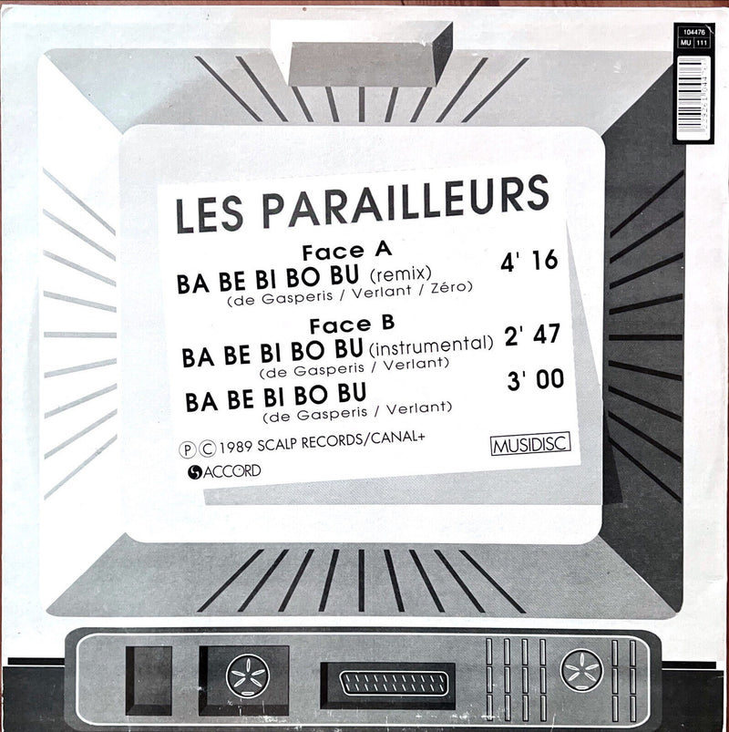 Les Parailleurs 12" Ba Be Bi Bo Bu
