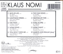 Klaus Nomi CD Klaus Nomi