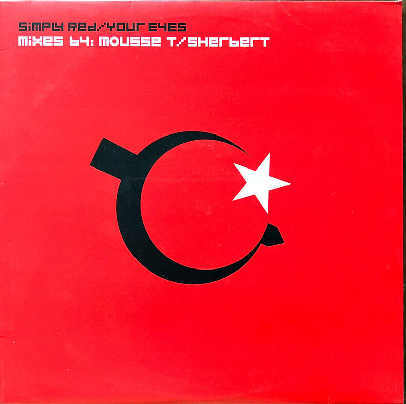 Simply Red 2x12" Your Eyes - Promo