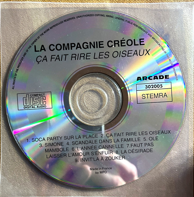 La Compagnie Créole CD Ca Fait Rire Les Oiseaux