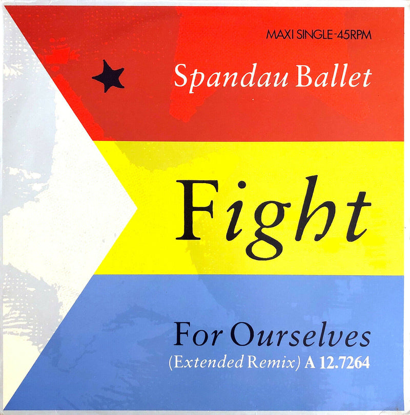 Spandau Ballet ‎12" Fight For Ourselves (Extended Remix) - Holland (VG+/M)