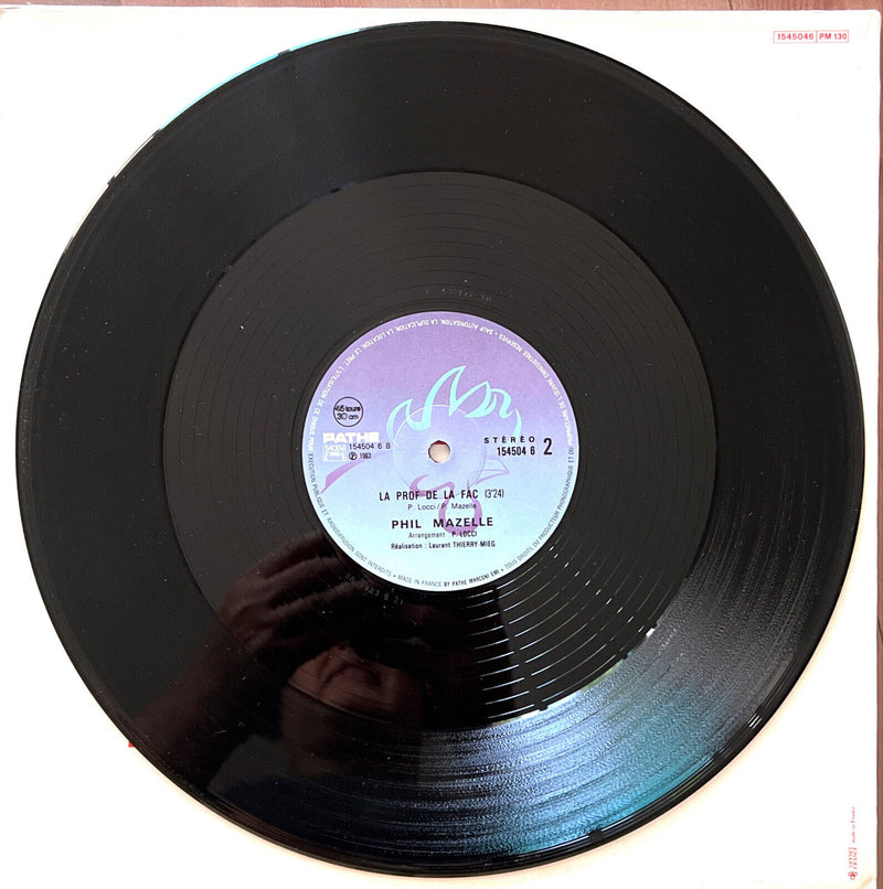 Phil' Mazelle 12" Je N'Suis Pas Bien Portant ( Le Rap Qui S'Dilate)