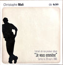 Christophe Mali De Tryo CD Extraits De Son Premier Album "Je Vous Emmène" - Prom
