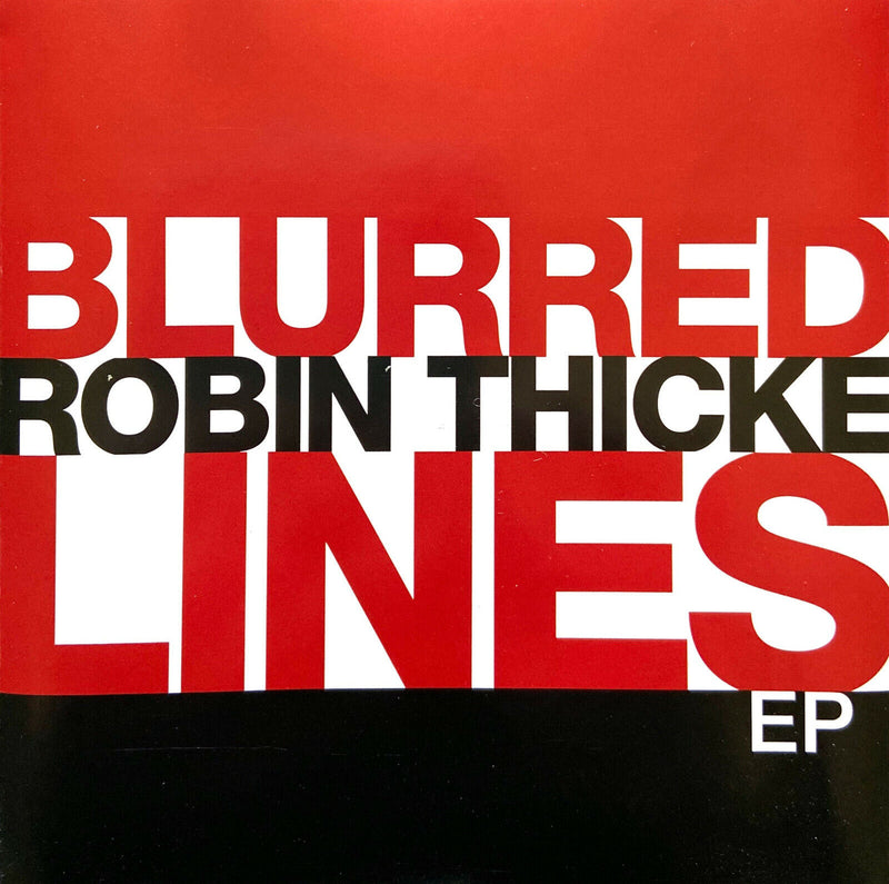 Robin Thicke CD Blurred Lines EP - Europe (EX+/EX)