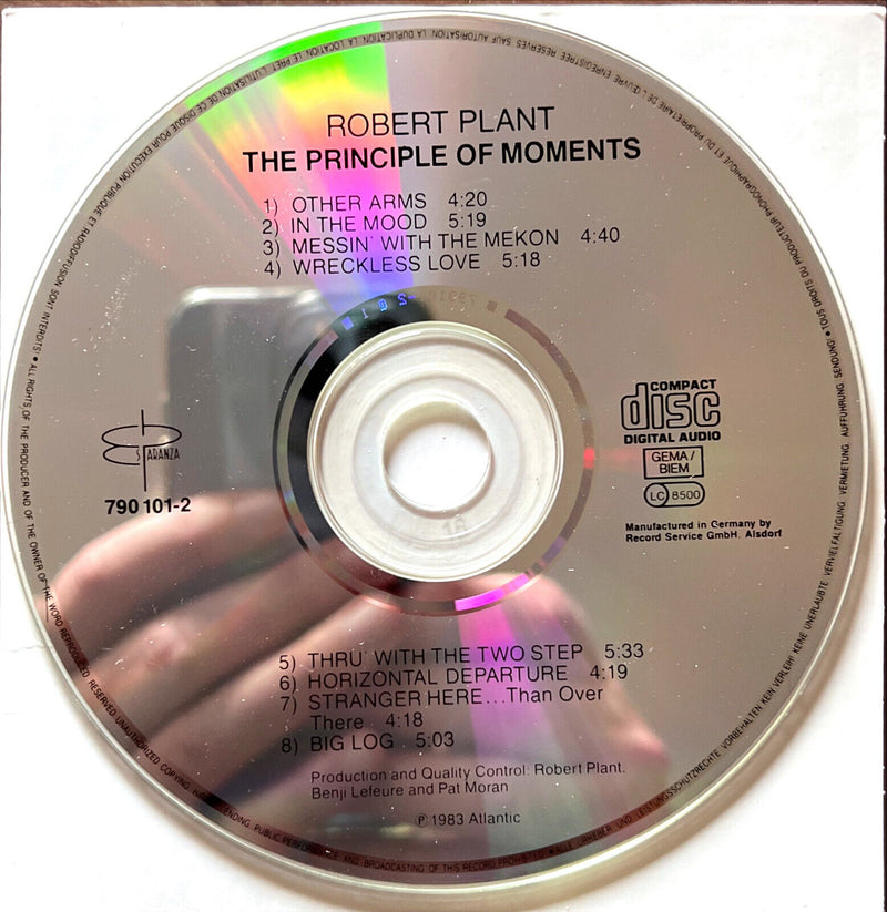 Robert Plant CD The Principle Of Moments