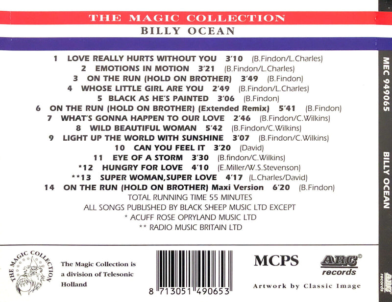 Billy Ocean CD The Magic Collection - Holland (EX/EX+)