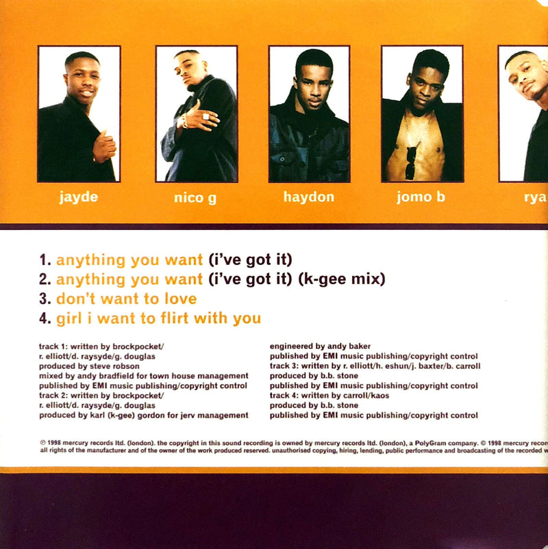Ultimate Kaos Maxi CD Anything You Want (I've Got It) - Europe (EX+/EX+)