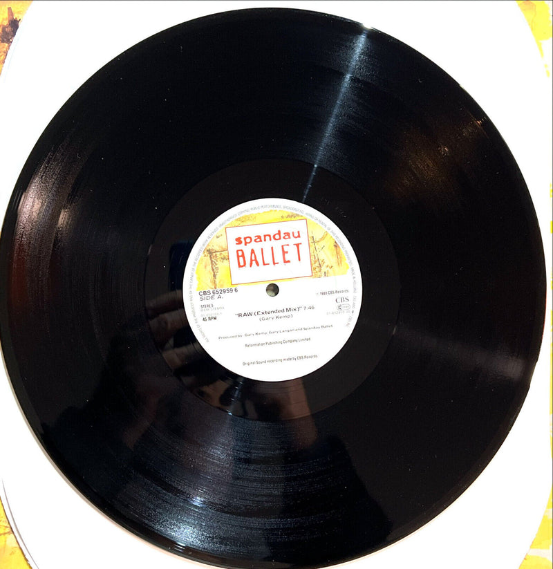 Spandau Ballet 12" Raw
