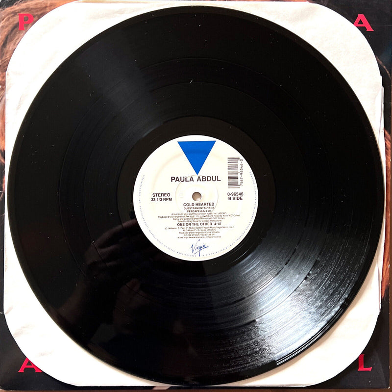 Paula Abdul 12" Cold Hearted - US