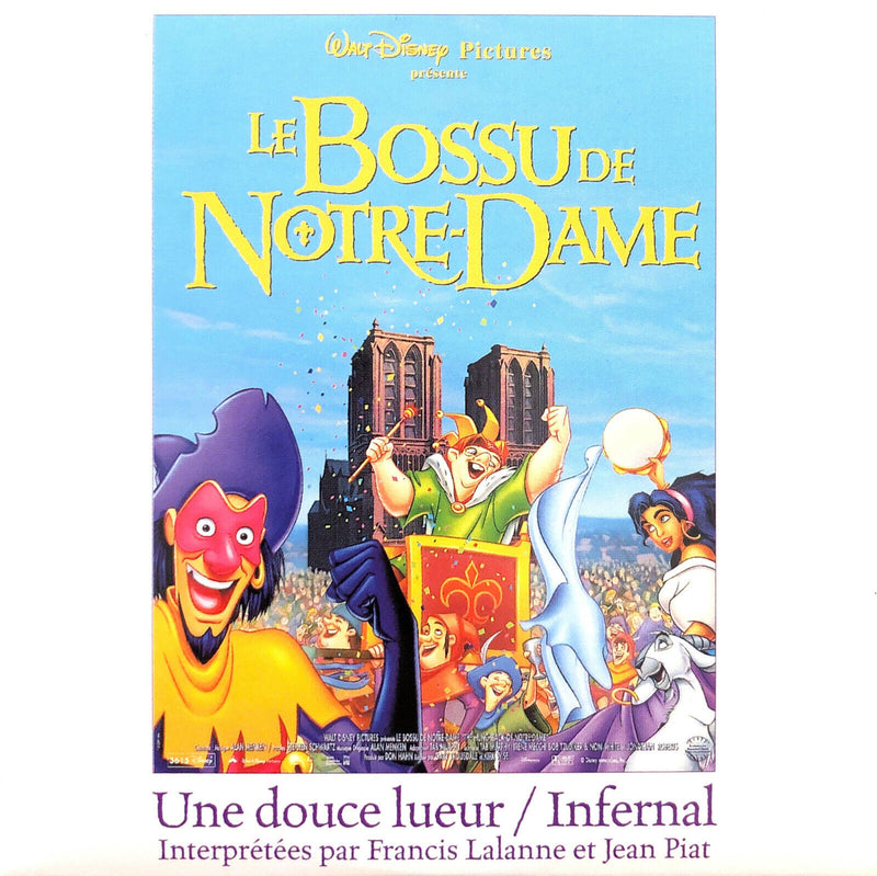 Le Bossu de Notre Dame CD Single Une douce lueur / Infernal - Promo - France (EX