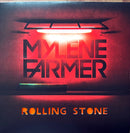 Mylène Farmer 12" Rolling Stone - Limited Edition, Orange Translucent Vinyl