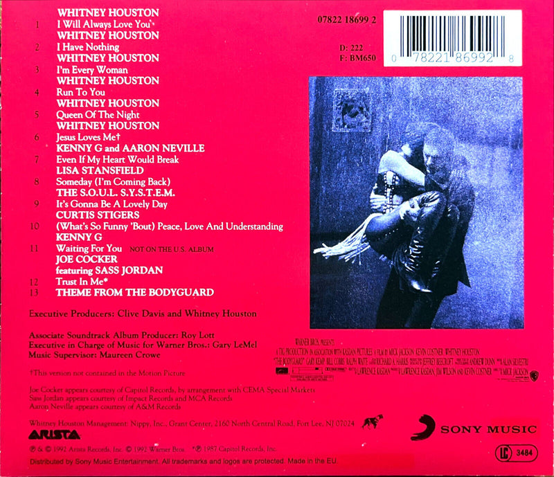 Compilation CD The Bodyguard (Original Soundtrack Album)