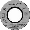 Thierry Mutin ‎7" Sketch Of Love - Adaptation De La Sarabande De Haendel - Fr