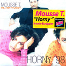 Mousse T. vs. Hot 'N' Juicy ‎CD Single Horny '98 - Germany (VG/EX+)