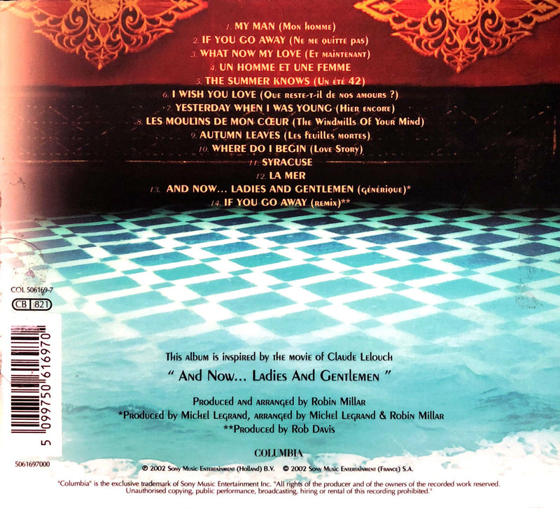 Patricia Kaas CD Piano Bar - Digipak - Europe (EX/EX)