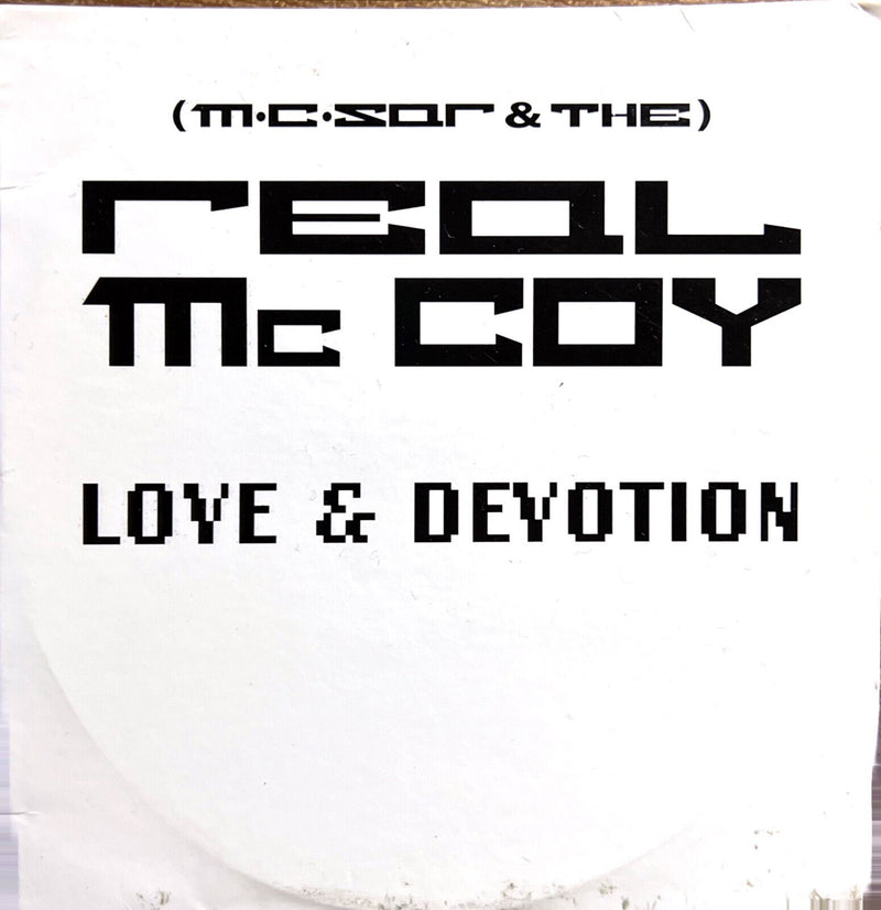 Real McCoy CD Single Love & Devotion - Promo
