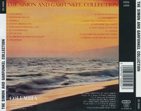 Simon & Garfunkel ‎CD The Simon And Garfunkel Collection - Europe (EX/EX+)