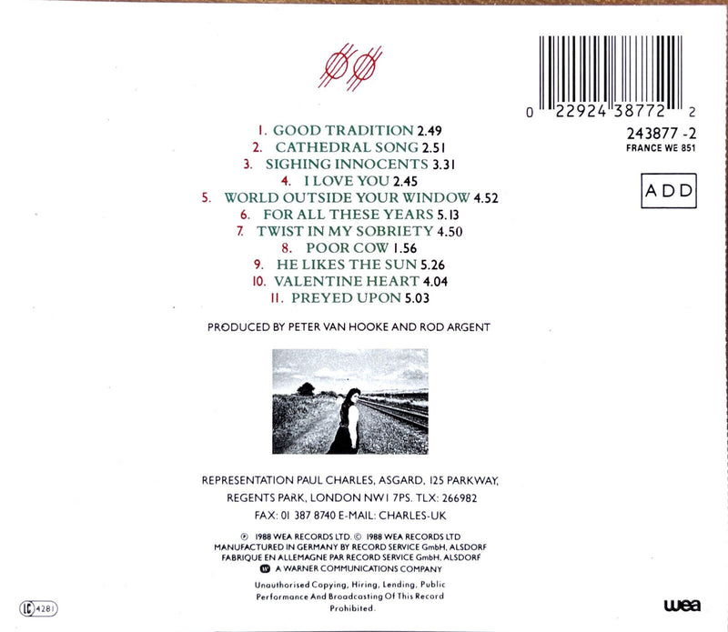 Tanita Tikaram CD Ancient Heart