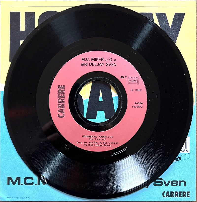 M.C.Miker"G" And Deejay Sven 7" Holiday Rap - France