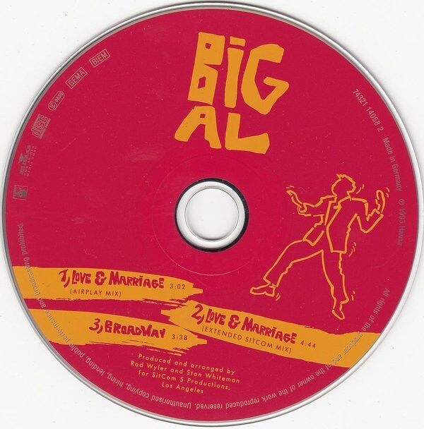 Big Al ‎Maxi CD Love & Marriage - Germany (M/M)