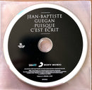 Jean-Baptiste Guegan CD Puisque C'est Ecrit