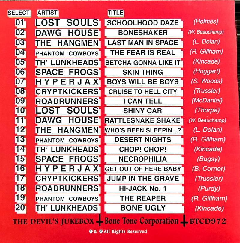 Compilation CD The Devil's Jukebox