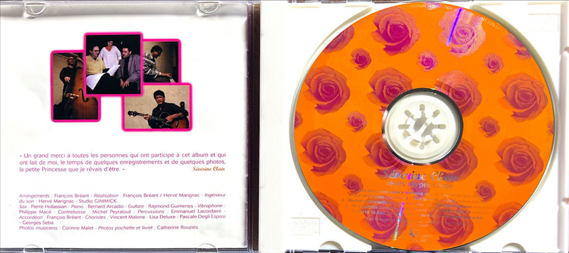 Séverine Clair CD Rêves De Princesse