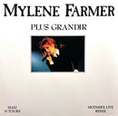 Mylène Farmer 12" Plus Grandir - Tirage Limité Vinyle Orange