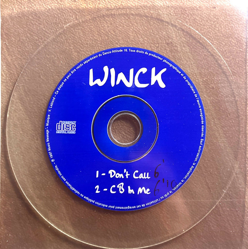 Winck CD Single Don't Call