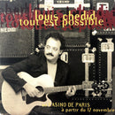 Louis Chedid ‎CD Single Tout Est Possible - Promo - France (VG+/EX)