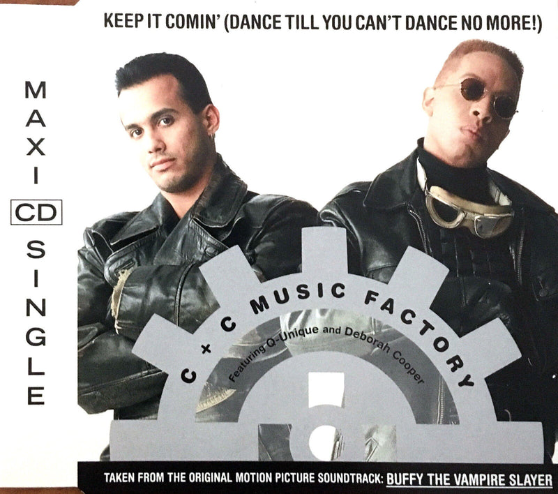 C + C Music Factory ‎Maxi CD Keep It Comin' (Dance Till You Can't Dance No More!
