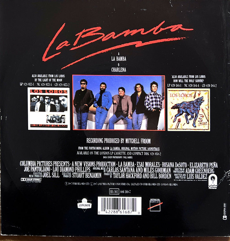 Los Lobos 7" La Bamba - France