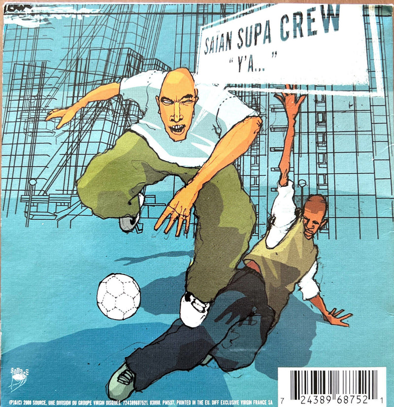 Saïan Supa Crew CD Single Raz De Marée