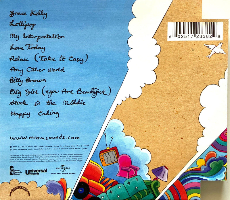 MIKA CD Life In Cartoon Motion - Super Jewel Box - Europe (VG+/VG+)