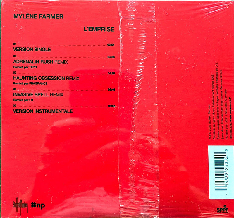 Mylène Farmer Maxi CD L'emprise