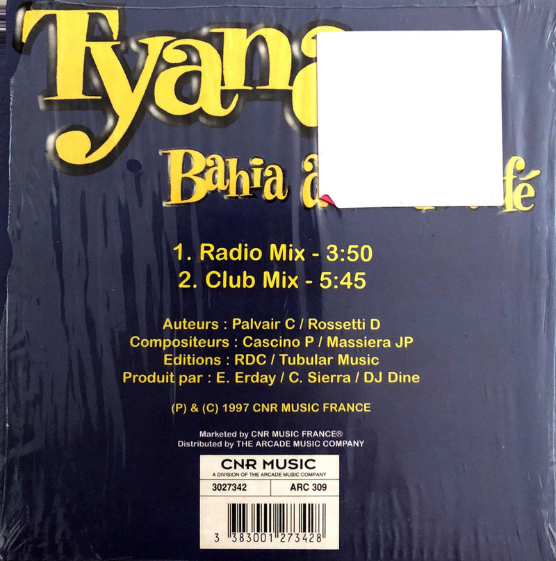 Tyana CD Single Bahia Amor De Café - France (EX/M)