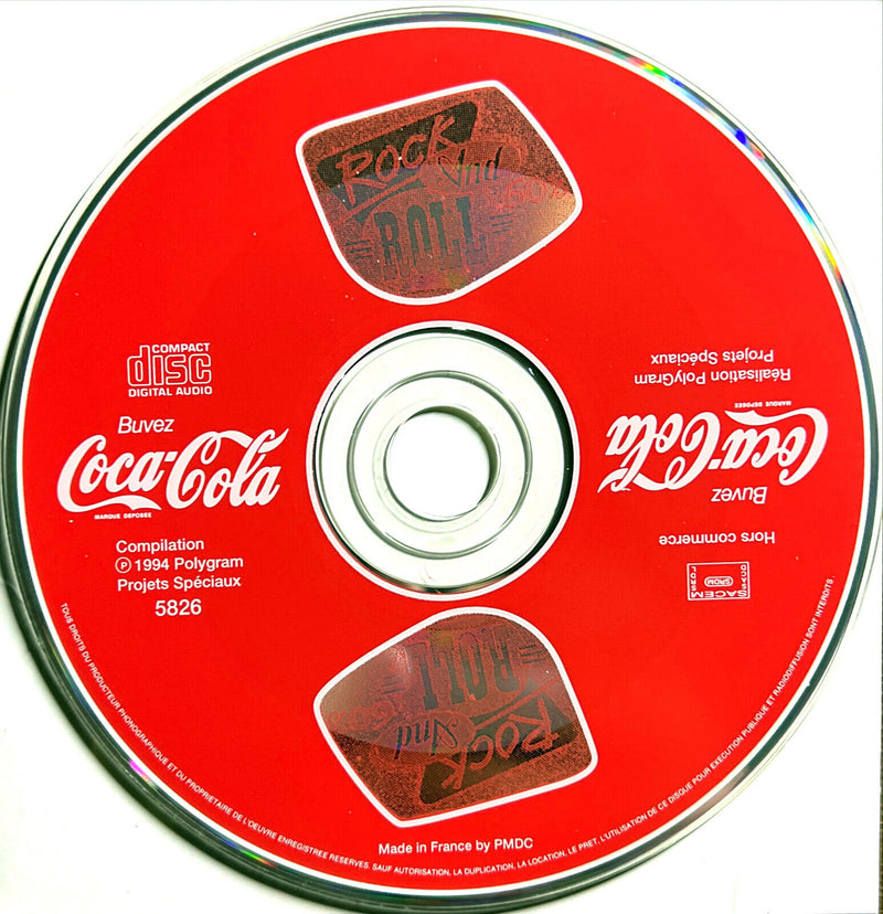 Compilation CD Coca-cola Music Legend Collection - Rock And Roll 60's - Promo