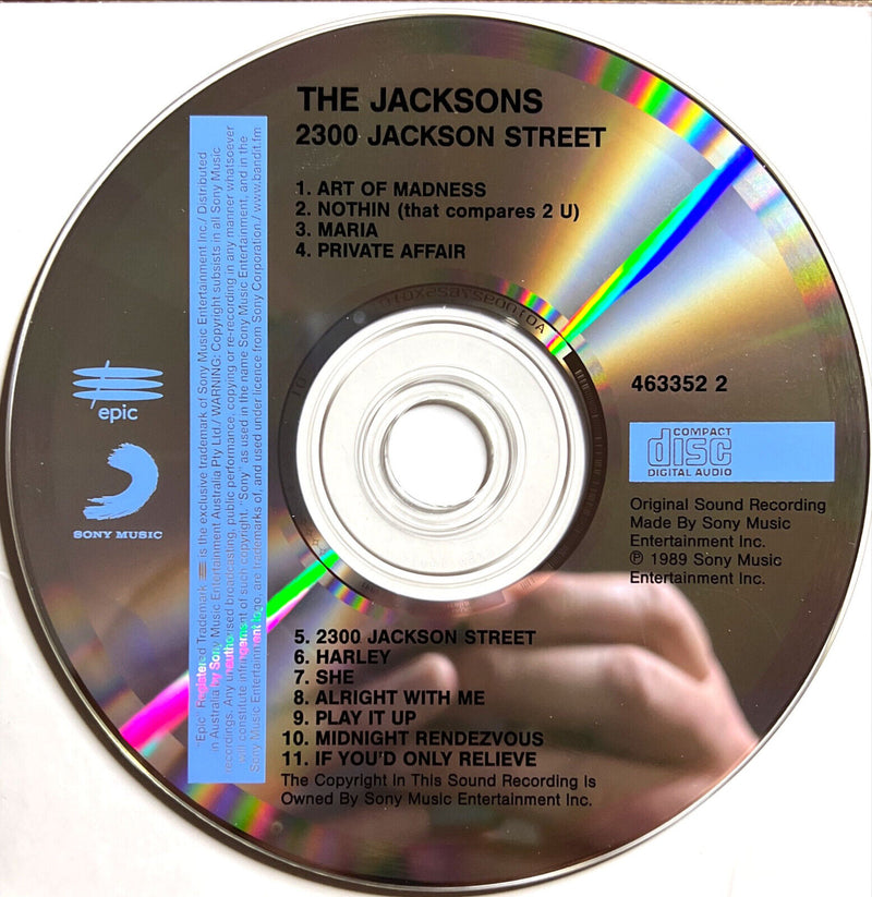 The Jacksons CD 2300 Jackson Street