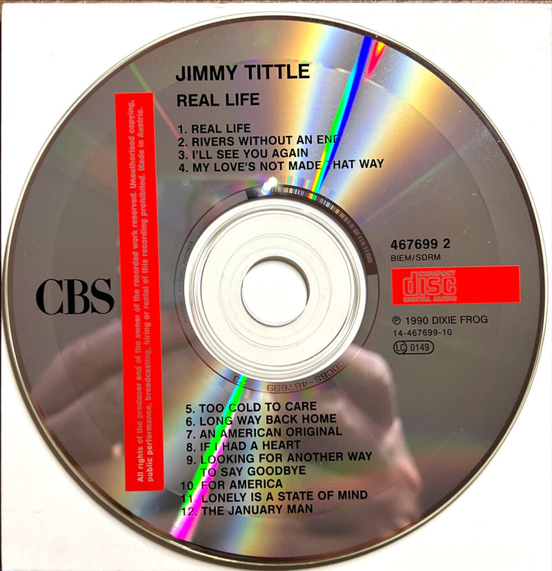 Jimmy Tittle CD Real Life