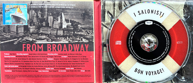 I Salonisti CD Bon Voyage! (A Musical Journey Around The Americas)
