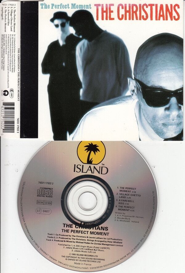 The Christians ‎Maxi CD The Perfect Moment - Europe (M/EX+)
