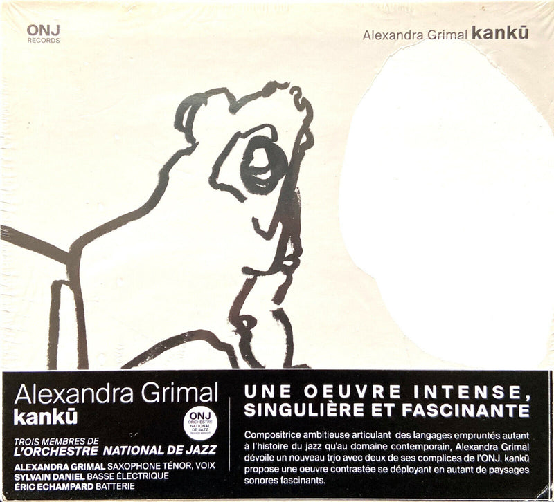 Alexandra Grimal CD Kankū - Digipak - France (M/M)